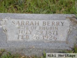 Sarah Mary Adams Berry