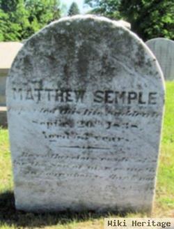 Matthew Semple