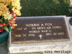 Lieut Norris A Fox