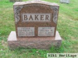 Zelma M. Wilson Baker