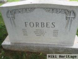 Mary V Forbes