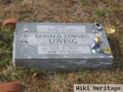 Donald Edward "donnie" Loving