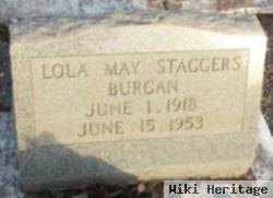 Lola May Staggers Burgan