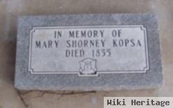 Mary Shorney Kopsa