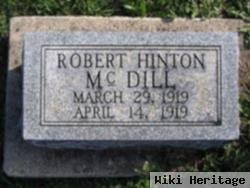 Robert Hinton Mcdill