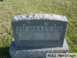 Emma M Burns Wells