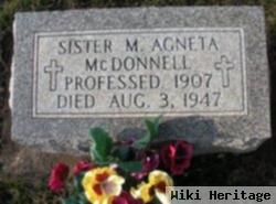 Sr M. Agneta Mcdonnell