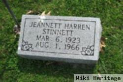 Jeannette W Harren Stinnett