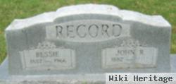 Bessie Gillis Record