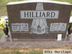 Erman Franklin Hilliard, Sr