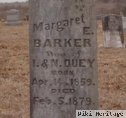 Margaret E Barker