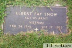 Elbert Fay Snow