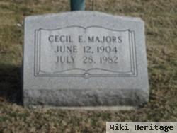 Cecil E Majors