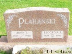 John T. Plahanski