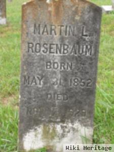 Martin Luther Rosenbaum