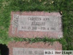 Carolyn Ann Billiard