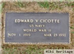 Edward V. Cicotte, Jr