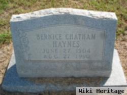 Bernice Chatham Haynes