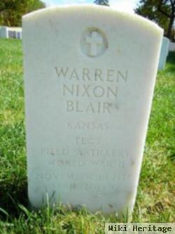 Warren Nixon Blair