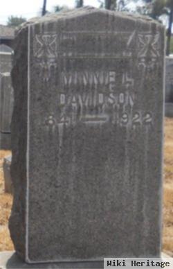 Minnie L. Davidson