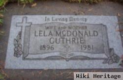 Lela F. Mcdonald Guthrie