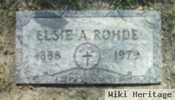 Elsie Amelia Dusterhoff Rohde