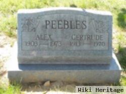 Gertrude Peebles