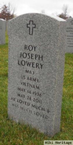 Maj Roy Joseph Lowery