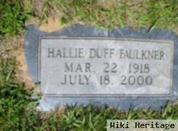 Hallie Duff Faulkner