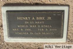 Henry Adelbert "hank" Birk, Jr