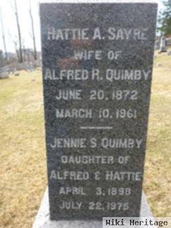 Hattie A. Sayre Quimby