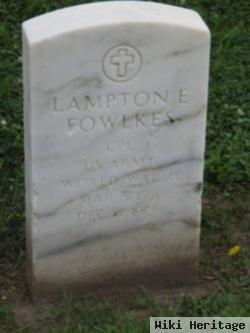 Lampton E Fowlkes