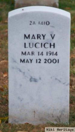 Mary V Lucich