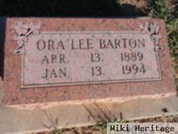 Ora Lee Carpenter Barton