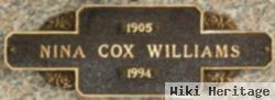 Nina Cox Williams