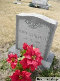 Maude Edith Pitts