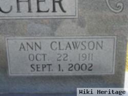 Ann Clawson Lorbacher