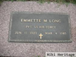 Pvt Emmette M. Long