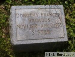 Dorothy Frances Broadus