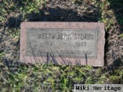 Betty Jean Storm