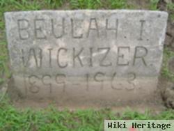 Beulah Irene Miller Wickizer