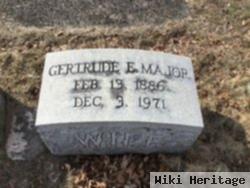 Gertrude E Major