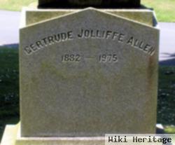 Gertrude M Jolliffe Allen