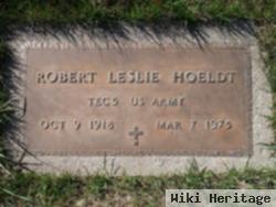 Robert Leslie Hoeldt