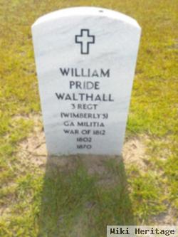 William Pride Walthall