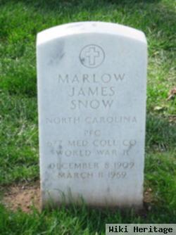 Marlow James Snow