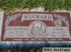 Alta Rae Weeks Winward