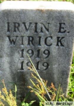 Irvin E. Wirick