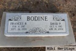 Frances R Bodine