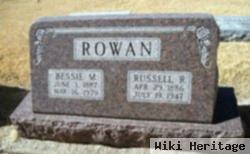 Bessie M Rowan